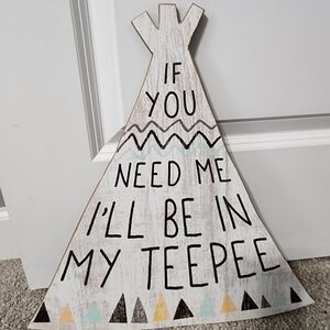 Decorative Teepee Wall Art